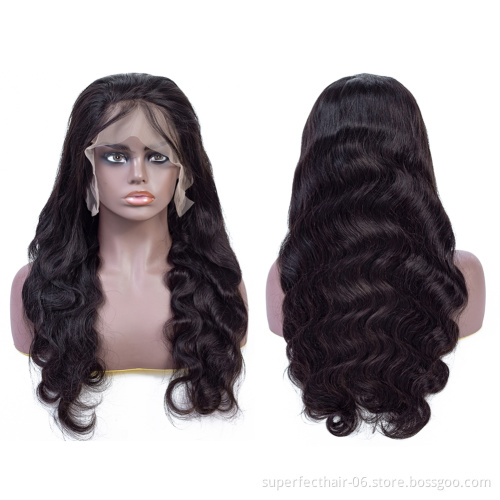 New Arrival Wholesaler Price Virgin Hair 13*6 Lace Front Brazilian Remy Human Hair Lace Wig